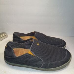Olukai Nohea Mesh Slip On Boat Loafers Shoes Men's sz 10.5.